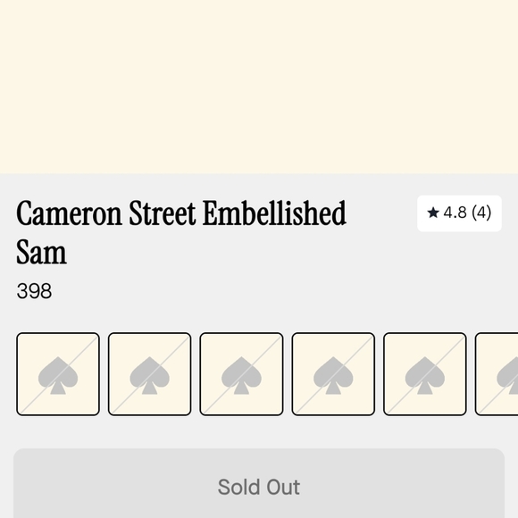 Kate Spade Cameron Street Velvet Embellished Sam Handbag in EUC - Picture 16 of 16